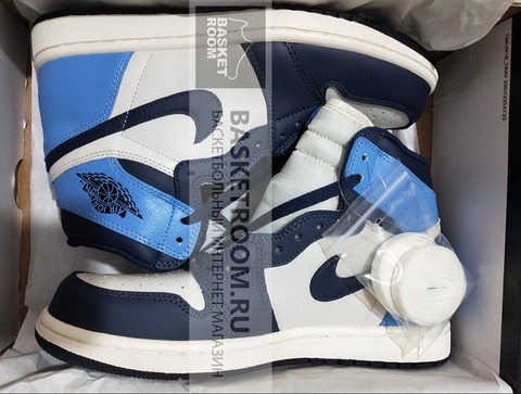 Купить Air Jordan Retro High OG 'Obsidian' Магазин кроссовок