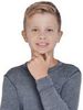 Терморубашка из шерсти мериноса Norveg Soft Teens Grey Melange детская