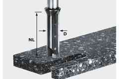 Фреза пазовая со сменными ножами HW с хвостовиком 12 мм S12 D14/45 WM FESTOOL 491110