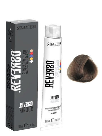 Крем-краска без аммиака Reverso Hair Color 6.00 Темный блонд интенсивный Selective 100 мл