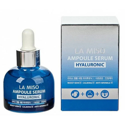 La Miso Ampoule Serum Hyaluronic - Сыворотка ампульная для лица с гиалуроновой кислотой
