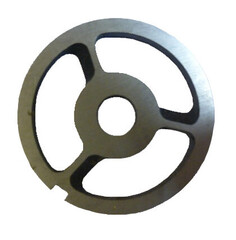 Нож подрезной 2-х сторонний для мясорубки МИМ (с буртом)