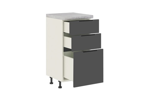 Брауни С3ЯК-400 (Г.394) шкаф нижний (3 ящика: 3 фасада)