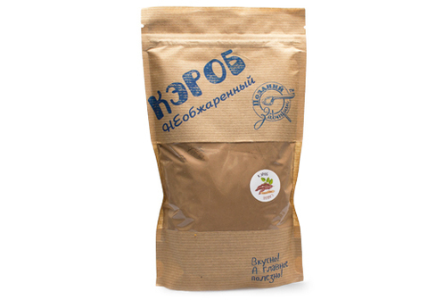 Кэроб необжаренный "Поздний Завтрак", 250г