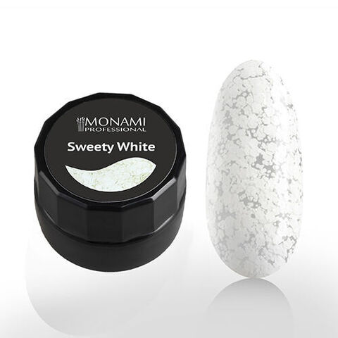 MONAMI Гель-лак Sweety White, 5 г