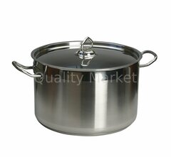 Кастрюля 11 л из нержавеющей стали Luxstahl