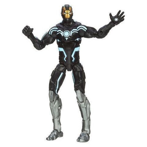 Фигурка Железный человек черно белый Marvel Universe 3.75