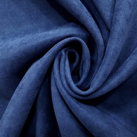 Канвас - ткань для штор - синий. Ширина - 280 см. Арт. 20
