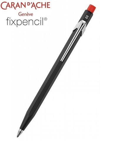 Карандаш механический Caran d’Ache Office Fixpencil Classic 22, 2 mm, Buttons Assorted (22.288)