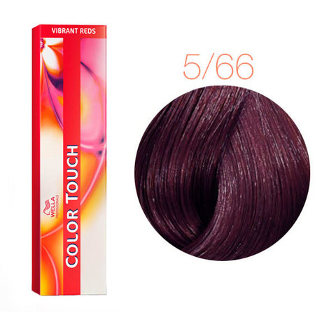 Wella Professional Color Touch Vibrant Reds 5/66 (Бордо) - Тонирующая краска для волос
