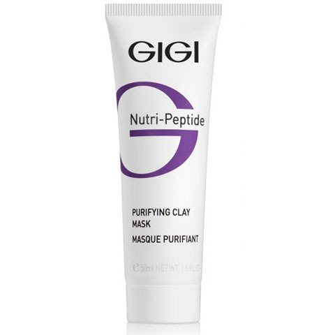 GIGI Nutri-Peptide: Пептидная очищающая глиняная маска для жирной кожи лица (Purifying Clay Mask Oily Skin)