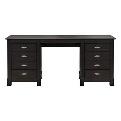 Стол письменный двухтумбовый Рауна 08 (колониал), 165x76x60 см