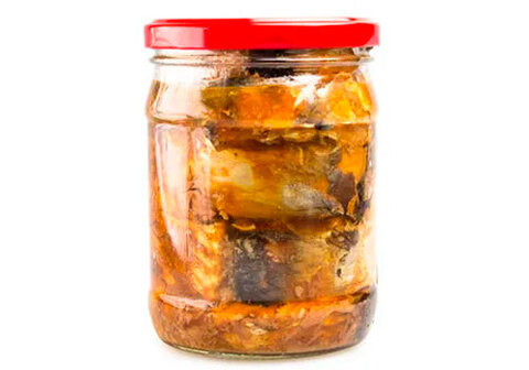 Сельдь Олюторская натуральная в масле, 500г