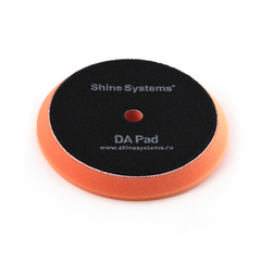 Shine Systems DA Foam Pad Orange - полировальный круг мягкий оранжевый, 130 мм