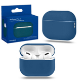 Силиконовый чехол для AirPods Pro 2 Protective Case (Темно-синий)