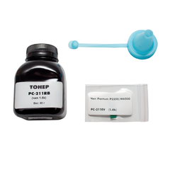 Заправочный комплект БУЛАТ PC-211RB для Pantum P2200, M6500 банка 65г, чип на 1600 стр