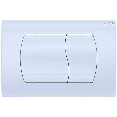 Aquatek KDI-0000046 KDI-0000046 (021A) Панель смыва Белая (клавиши прямоугольные)