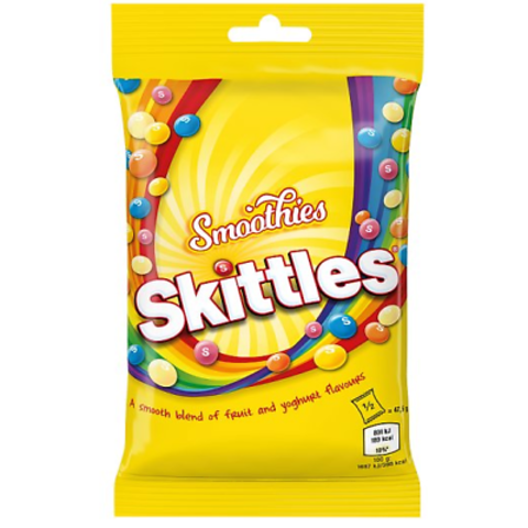 Skittles Smoothies Жевательные конфеты Скитлс смузи 95 гр