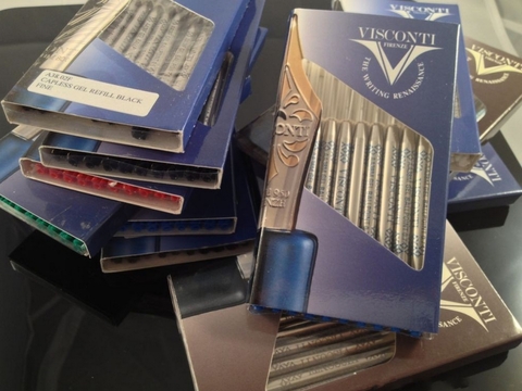 Стержень для ручки-роллера Visconti Dreamtouch Standard, Black F (0.7 mm) (Vs-A40-02F)