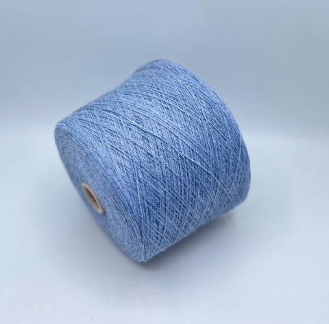 Filcom (пр.Италия), art-Talamone 2/15 750м/100гр.  50%Меринос,10%Шелк, 40% Кашемир цвет-Голубой меланж, арт.36201