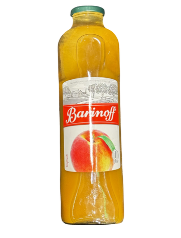 Сок Баринофф Персиковый с мякотью ст/б 1л