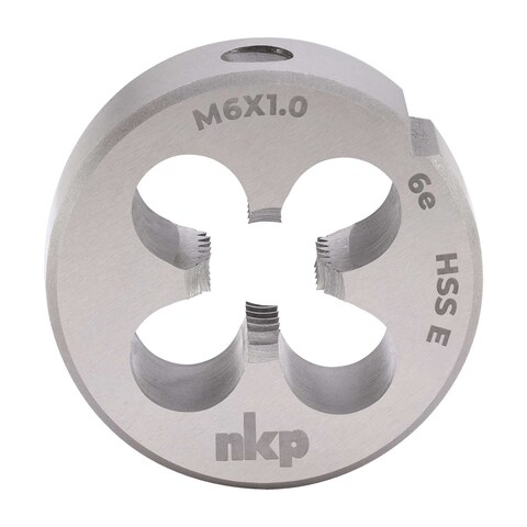 Плашка М 6,0х1,0 DINEN22568 HSSE 6e 20х7мм NKP 289060N