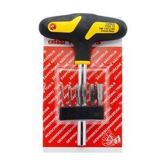 Набор метчиков для шуруповерта M4 -M12 HSS (BIT-3) 7пр Bucovice(CzTool) 948300