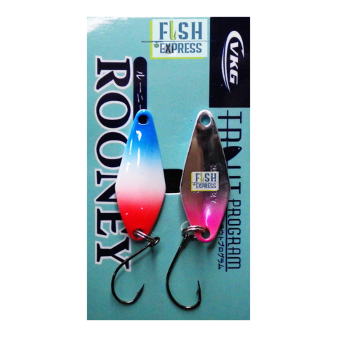 Блесна колеблющаяся на форель VKG ROONEY 2.2гр #014