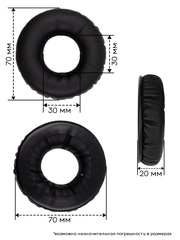 Амбушюры Sennheiser HD25, HD25-1, HD25-1II, HD25SP, HMD25, HME25 (Красные)