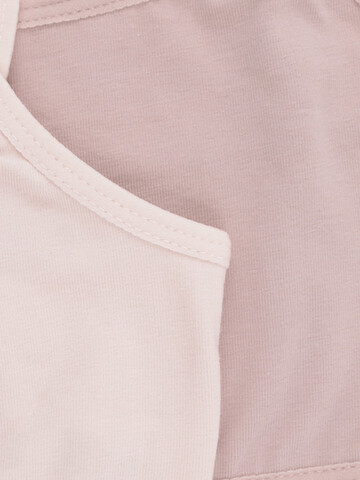 набор майка-топ  для девочки  К 1197-2уп/персиковый румянец,кофейный