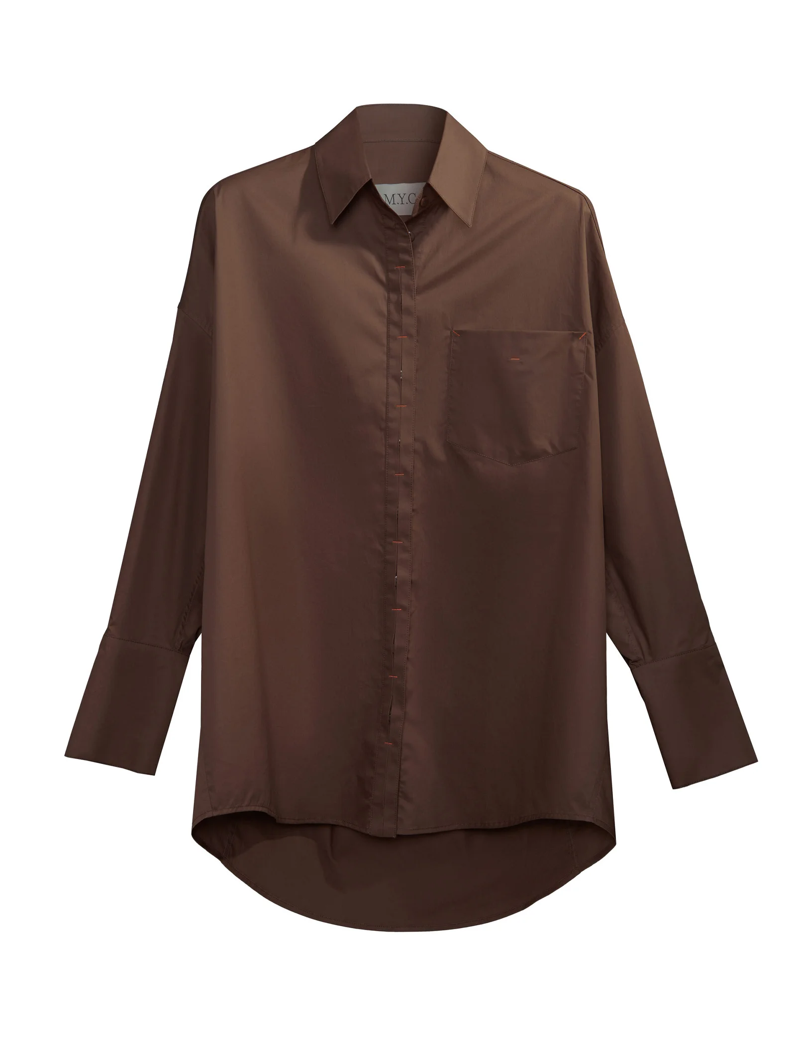 Рубашка хлопковая горячий шоколад