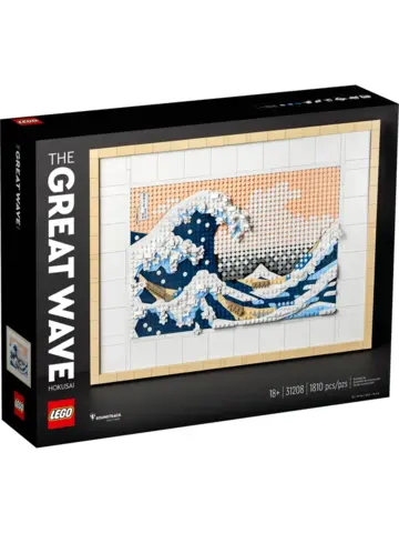 Конструктор для взрослых Art 31208 Хокусай — «Большая волна»