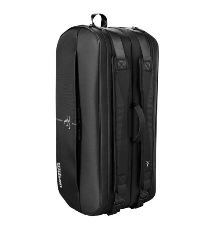Сумка теннисная Wilson RF Tournament Racquet Bag Laver Cup 9PK - black
