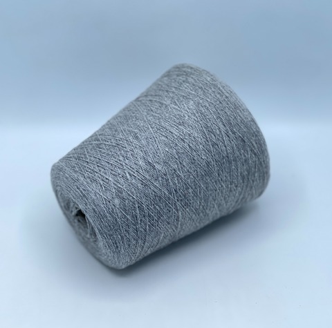 Cariaggi, Cashmere, 2/28 1400м, 100%Кашемир, Серый меланж, 37983