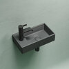 Ceramica Nova Element CN6051RMDH Умывальник подвесной прямоугольный (чаша справа, отверстие под смеситель слева), 41.7x21.7, цвет: темный антрацит матовый