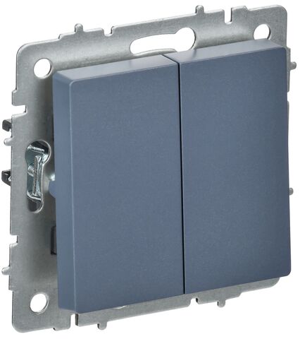 BRITE Выключ. 2-кл. перекр. 10А ВС10-2-3-БрМ мар. IEK