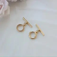 Замочек - тогл, 12,5 мм, позолота, З095