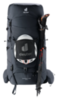 Картинка рюкзак туристический Deuter Aircontact Core 70+10 Black - 4