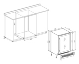 Шкаф винный Temptech Copenhagen CPROX60SX-24