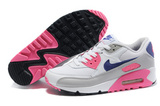 Кроссовки женские Nike Air Max 90 Grey Pink Blue