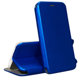 Чехол-книжка из эко-кожи Deppa Clamshell для Samsung Galaxy S7 Edge (Синий)