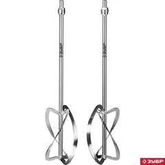 ЗУБР М27, 2 шт, d220 мм общий, комплект насадок-миксеров 