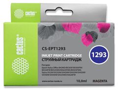 Картридж струйный Cactus CS-EPT1293 T1293 пурпурный (10мл) для Epson B42, BX305, BX305F, BX320, BX525, BX625, SX420, SX425, SX525, SX622