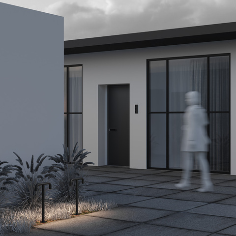 Ландшафтный светодиодный светильник Maytoni Sleek O477FL-L4GF3K