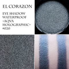 El Corazon Тени № 020 эбонитово-серебристые water shine