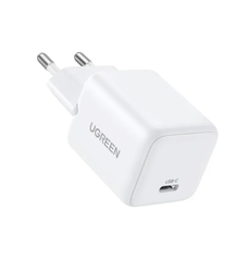 Зарядное устройство  UGREEN X512 (55554) Mini 20W USB-C GaN Fast Charger EU, белый