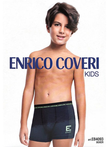 Детские трусы для мальчиков EB4093 Junior Boxer Enrico Coveri