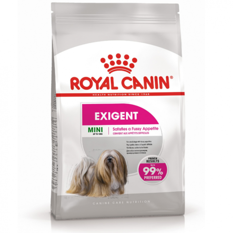 ПРОМО! Royal Canin Mini Exigent Мини Экзиджент сухой корм для привередливых собак мелких пород 1 кг