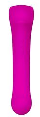 Розовый клиторальный стимулятор Caldo с функцией вибратора - 19 см. - 