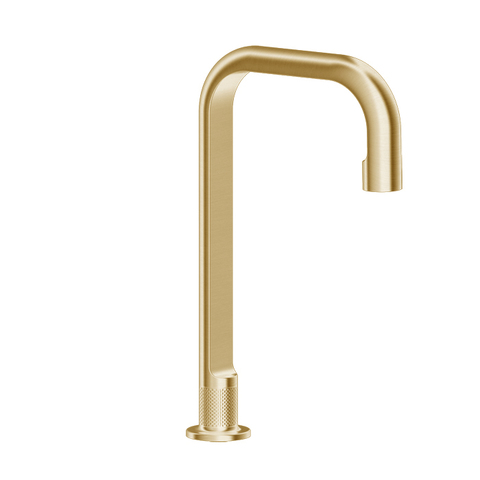 Gessi INCISO Отдельно стоящий излив 160мм, h=314мм, цвет: золото 58095#246
